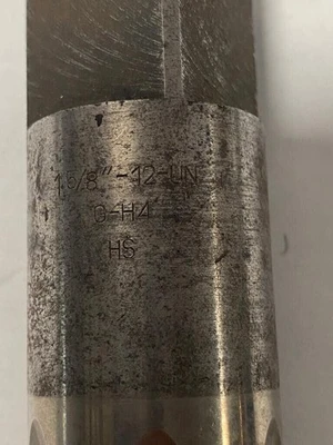 Tap 1-5/8 12-UN HS GH4 MADE IN USA