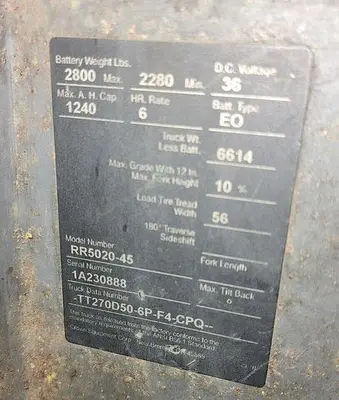 USED 2000 CROWN RR5000