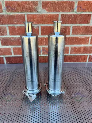 USED PALL ADVANTA ALID11G23LNNH4 IN-LINE LIQUID AND GAS FILTER HOUSINGS