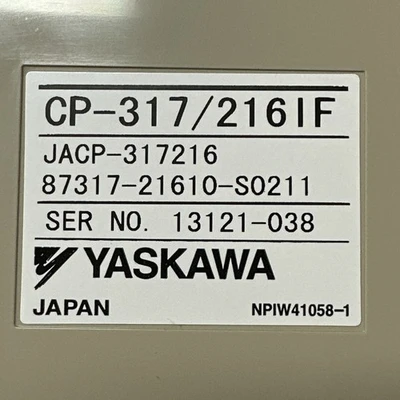 NEW Yaskawa CP-317/216IF