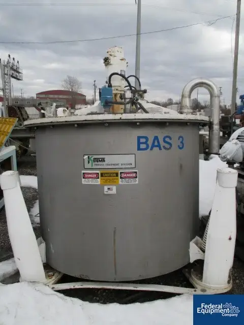 Used Ketema 48" x 30" Ketema Mark III Basket Centrifuge, 316L S/S Centrifuges Ohio US | Federal Equipment Company #125279