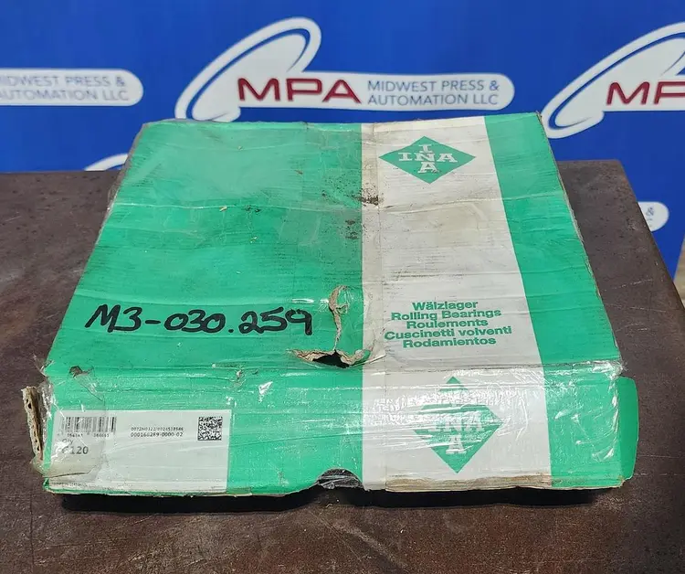 New | in-Stock WALZLAGER FG120 Bearings | Midwest Press and Automation #618312