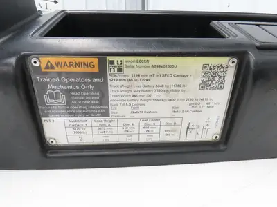 Williams Controls 402746 Forklift Accelerator Pedal & Potentiometer Off E80XN
