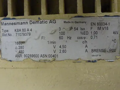 USED MANNESMANN DEMAG FG06 U1-H2-F2