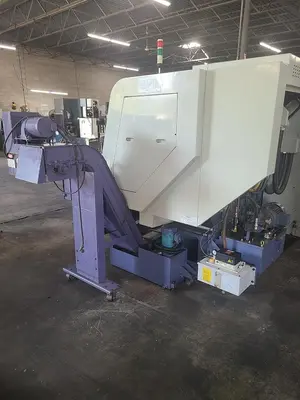 Used 2000 HWA CHEON HI-ECO21HSBB CNC Lathes Pennsylvania US | Hildebrand Machinery Co. #1481798