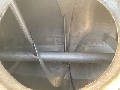 10000 L Stainless Steel Horizontal Insulated Mixing Tank