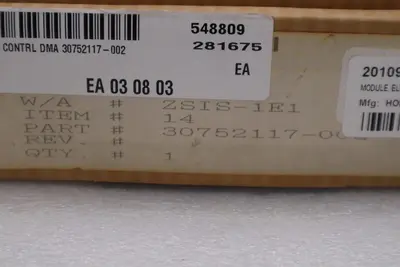 HONEYWELL 82117038-001 / 82117038001 (NEW IN BOX) STOCK G603