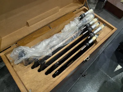 Starrett Outside Mic Set 5-6" thru 11-12" Complete Set