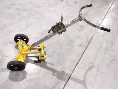 Used Lift-O-Matic 1000lb Manual Drum Truck with Parrot Beak Drum Lifters Michigan US | Maverick Industrial Sales #1401507