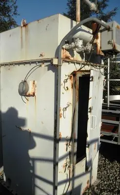 Silo, 1,750 CF, 12' X 15', Cone Bottom, Dust Collector, #S742417