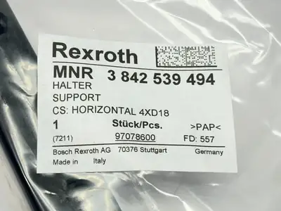 NEW REXROTH GUIDE RAIL BRACKET
