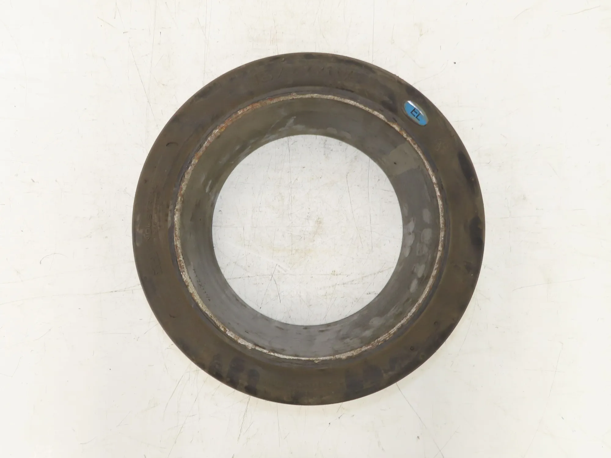 Industrial Limited 16.25x7x11.25 Forklift Tire Smooth Solid Press Black Lot of 2