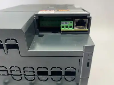 USED B&R INDUSTRIAL AUTOMATION ACOPOSINVERTER P66 W/ POWERLINK COMM. CARD