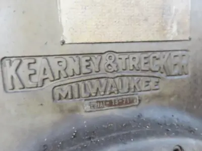 USED KEARNEY & TRECKER #4CK