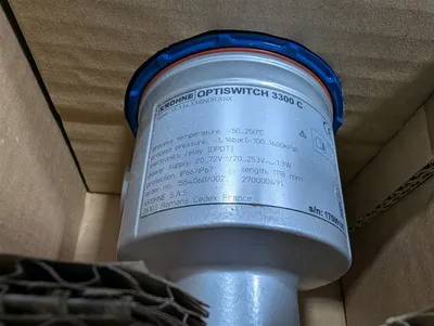 Krohne Optiswitch 3300C Vibration Level Switch VF334.XXBNDRANX New NIB