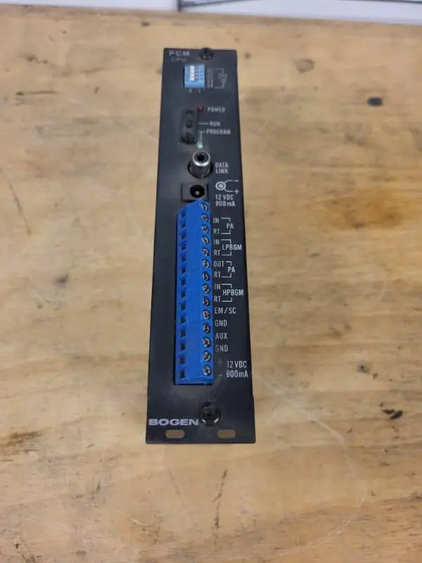 Bogen PCMCPU Control Module for Paging System