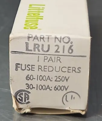 Littelfuse LRU 216 Fuse Reducers 600 V loc4E21