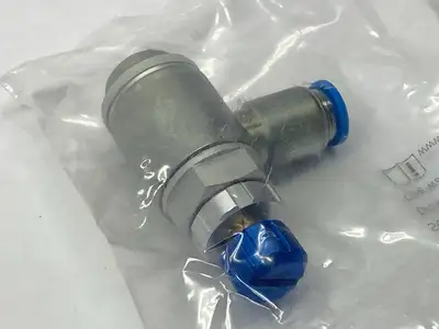 GRLA-3/8-QS-8-RS-D, 534342 | Festo GRLA-3/8-QS-8-RS-D One Way Flow Control Valve QS-8 534342 - New