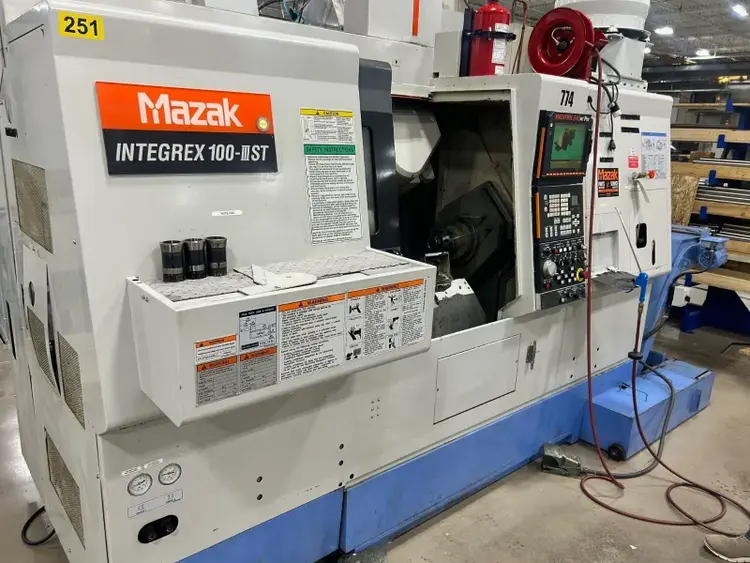 Used MAZAK INTEGREX 100-IIIST, 5-Axis or More CNC Lathes Ohio US | Yoder Brothers machinery #1171537