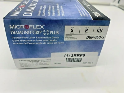 NEW ANSELL Microflex Diamond Grip SMALL  Powder-Free