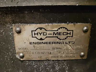 USED HYD-MECH S-20