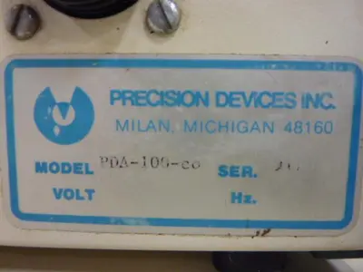USED PRECISION DEVICES INC PDA-100-CO