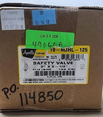 NEW Apollo 19MJHL125