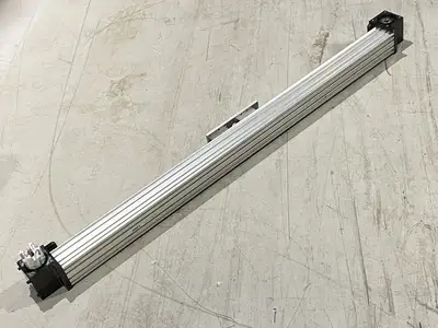 USED TOLOMATIC RODLESS BELT DRIVE ACTUATOR 43" STROKE