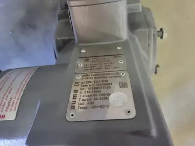 Used AUMA SAEXC 10.1-F10 Electric Motor Driven Actuators British Columbia CA | Lenmark #255400