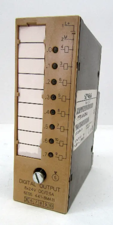 Used SIEMENS 6ES5441-8MA11 PLC Input & Output Kentucky US | Industrial Parts R Us Inc. #355192