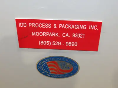 IDD Process Packaging Stainless Bulk Dryer System 52x120x96" ID 20kw Blowers x3