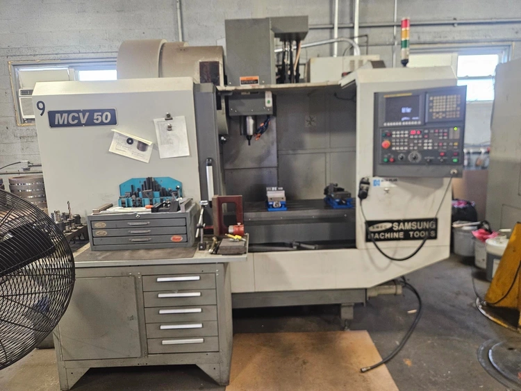 Used 2013 SMEC MCV 50 Vertical Machining Centers Pennsylvania US | USED CNC #1087066