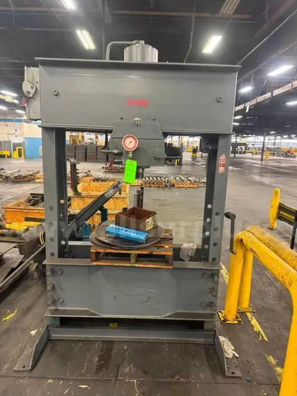 150 TON DAKE MODEL #5-150 HYDRAULIC H-FRAME PRESS: YOBRO #24148
