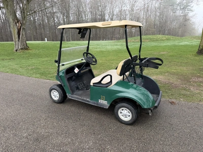 (1) 2017 E-Z-Go golf cart with a Kawasaki gas engine, model 625111G01, does not include Club canopy ...