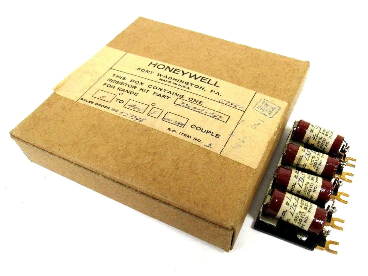 NEW HONEYWELL 730718-999 RESISTOR ASSEMBLY 730718999 39440