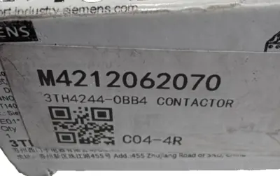 NEW SIEMENS 3TH4244-0BB4 CONTROL RELAY 3TH42440BB4