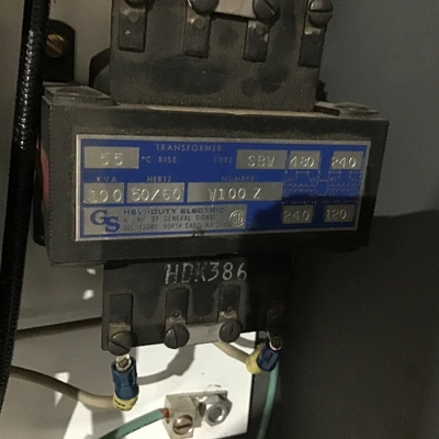 General Electric S5J4324A22Y65 AC Generator 1800 RPM 120/208V 3PH 60Cycle 30kW