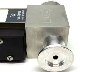 USED VARIAN NITROGEN GAS VALVE 2SLM FLOW