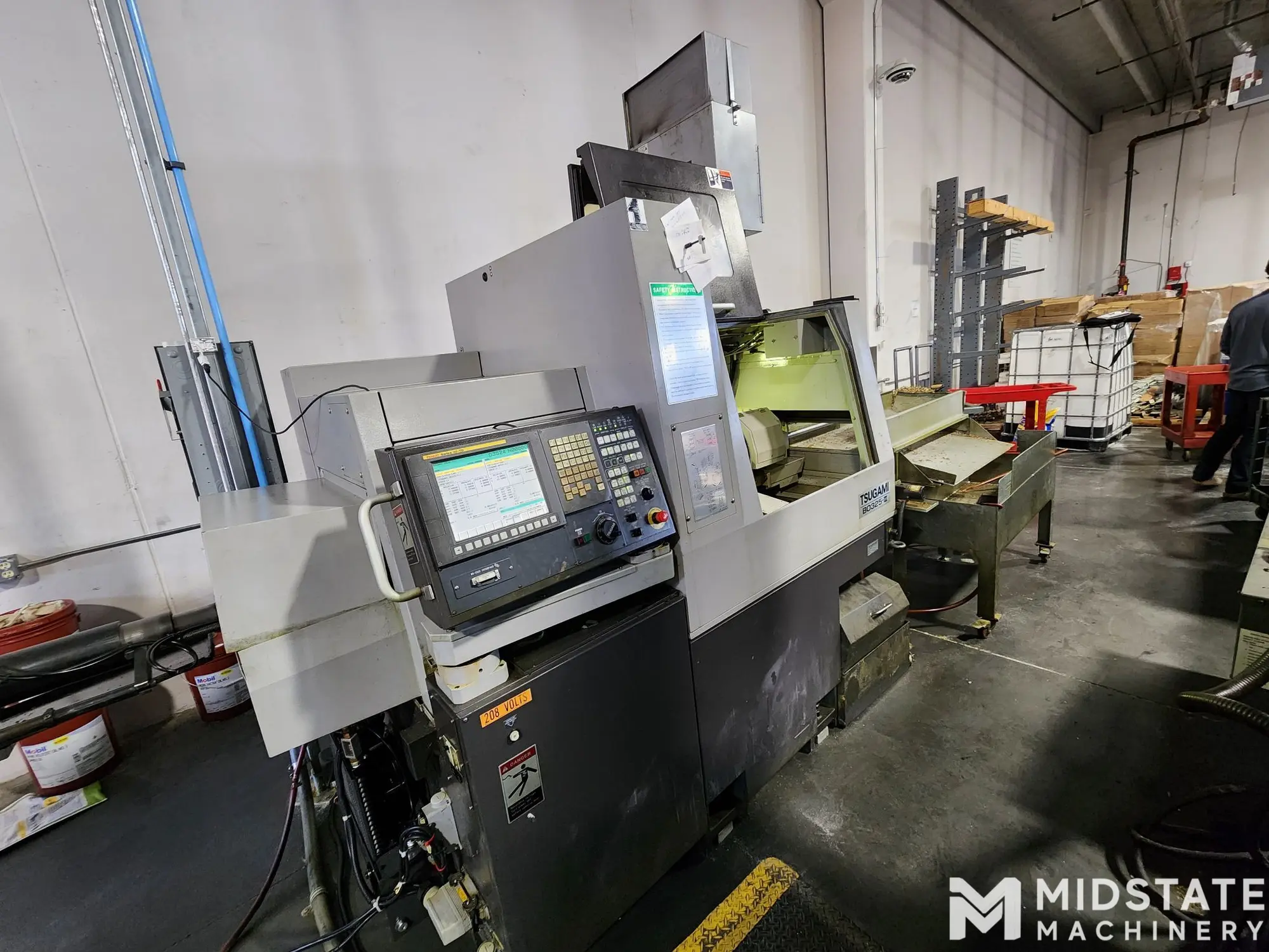 Tsugami BO325II CNC Swiss Lathe, New in 2015