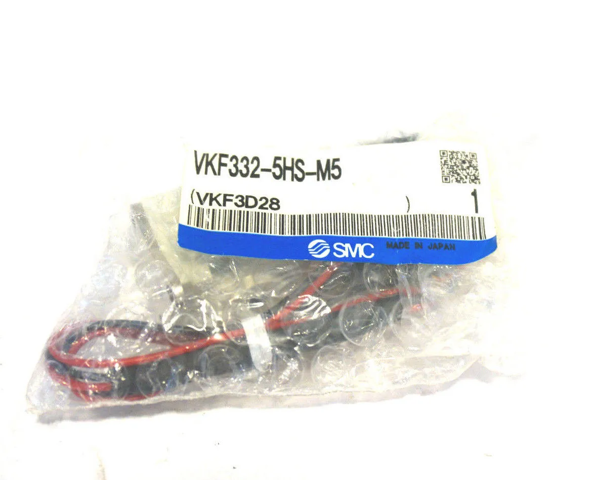 NEW SMC VKF332-5HS-M5 SOLENOID VALVE VKF3325HSM5