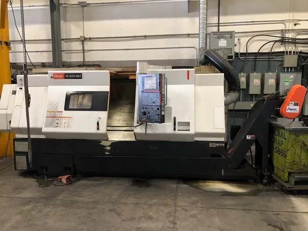 Used 2011 MAZAK NEXUS QUICK TURN 400-II CNC Lathes Alberta CA | Merchant Machine Tools Inc #1438201