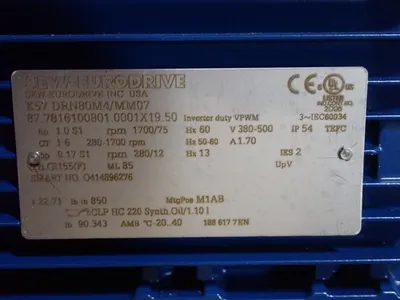 USED SEWEURODRIVE K57DRN80M4/MM07