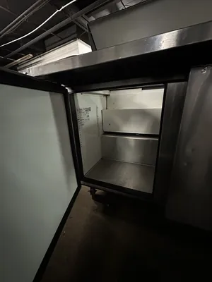174-0181 True TSSU-72-18M-B-HC 72" Self Contained Salad Prep Table Cooler