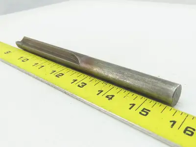 15mm 2 Straight Flute Carbide 118° Drill Bit 7" OAL