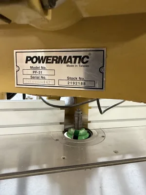 Powermatic 2700 5-1 Shaper
