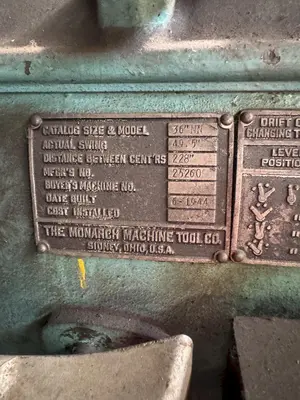 USED MONARCH 36NN