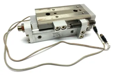 Used SMC Guided Pneumatic Slide Table Rotary Actuators Michigan US | Maverick Industrial Sales #1394787