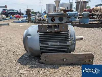 Unknown 7.5 HP Motor, Model GR3-CI-TF-213T-4-B-D-7.5