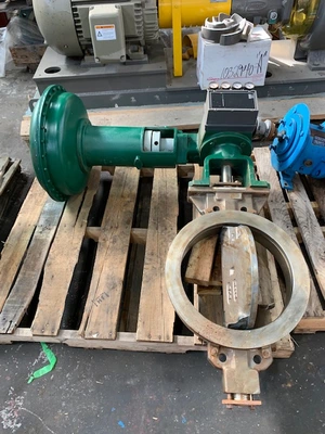 Fisher 16" -150# Butterfly Valve Type 8510 Stainless
