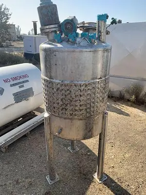 Tank, 100 Gallon, S/st, Jkt, Agit, 28" x 32", DT/DB, #S742658